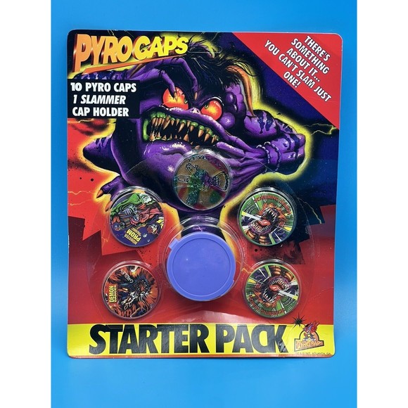 Pogs Pyrocaps Starter Pack Sealed Milk Caps Kaps - Picture 1 of 2